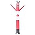 thumbnail image 2 of LookOurWay Air Dancers Inflatable Tube Man Set - 10ft Tall Wacky Waving Inflatable Dancing Tube Guy with 12-Inch Diameter Blower for Business Promotion - Candian Flag, 2 of 2