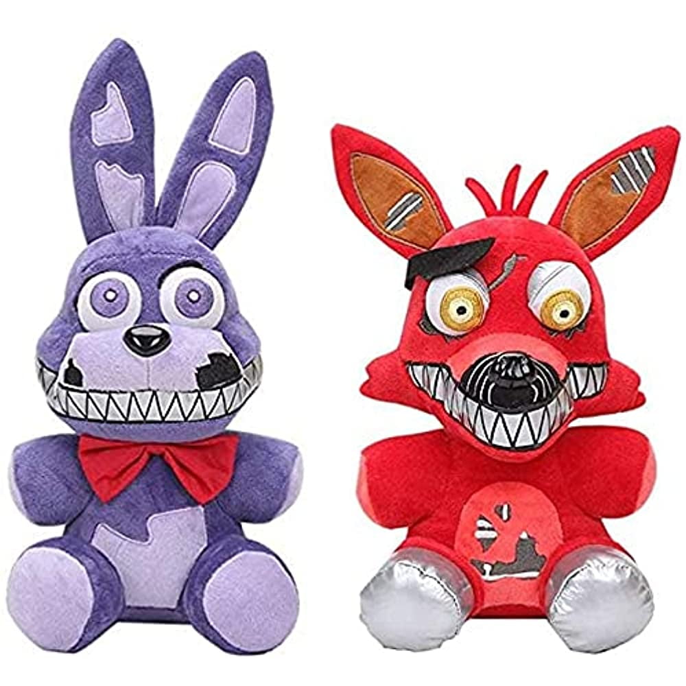 FNAF Five Nights At Freddy's Nightmare Bonnie Purple 6" PlushXmas Toy Doll