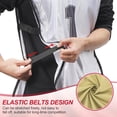 thumbnail image 4 of Uxcell Soccer Training Vest, Team Sports Pinnies Reversible Numbered Jerseys Gold 27 in, 4 of 7
