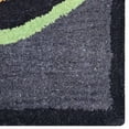 thumbnail image 4 of Rugsotic Carpets Hand Tufted Wool Eco-Friendly 4'x6' Area Rugs Rectangle Charcoal Contemporary Modern High Pile Thick Handmade Anti Skid Indoor Rug for Living Room, Bedroom K00693, 4 of 9