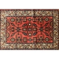 thumbnail image 1 of Ahgly Company Indoor Rectangle Traditional Saffron Red Persian Area Rugs, 3' x 5', 1 of 6