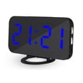 thumbnail image 1 of Billuyoard Reloj LED digital dual Snooze Mirror Reloj despertador Hora Modo nocturno Grande Decoración del hogar Numero 3 Billuyoard HA024230-03, 1 of 1