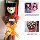 thumbnail image 4 of 8pcs muñeca de graduación pequeña para decoración de ramas mini peluche graduación de oso decoración de muñecas, 4 of 5
