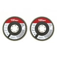 thumbnail image 4 of Hyper Tough 2 pack 60 Grit Flap Discs 4-1/2-inch Diameter with 7/8-inch Arbor Abrasive Material, 4 of 13