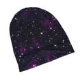 thumbnail image 4 of Beanie Hats for Men and Women, Night Sky Stars Space Patterns Adult Unisex Knit Hat Winter Warm Skull Cap, 4 of 7
