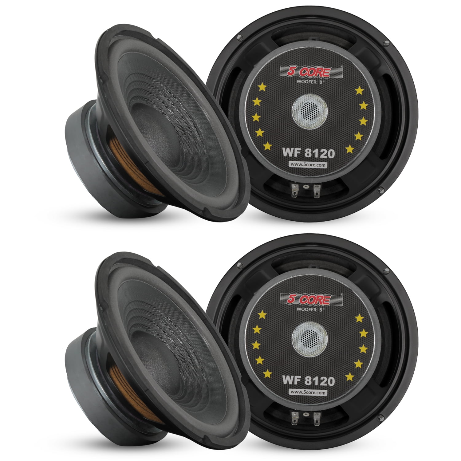 バリオス Hifonics Zeus ZS65CXS 6.5 Inch Car Mid Range Audio 3 Way 300W