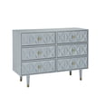 thumbnail image 2 of Linon Geo 6-Drawer Texture Dresser, Multiple Finishes, 2 of 12