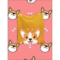 thumbnail image 3 of Cute Lovely Corgi Sweatshirt Women -Image by Shutterstock, Female Medium, 3 of 4