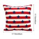 thumbnail image 3 of Funda de Cojín Patriótica con Diseño de Bandera de Lazo y Estrella – Funda de Almohada Lumbar Decorativa para El Día de La Independencia, Decoración Del Hogar, Sofá, Cama y Uso En Exteriores., 3 of 6