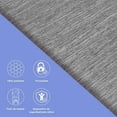 thumbnail image 2 of persiana enrollable de lino traslúcida de 100 x 180 cm gris, 2 of 8