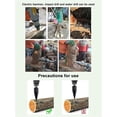 thumbnail image 4 of Rebirth Log Splitter, 45mm Safe Drill Wood Splitter, Log Splitter, Log Splitter For Splitting Wood,, 4 of 4