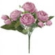 thumbnail image 2 of Nvzi 8 paquetes de flores artificiales de peonía, flores de imitación, ramo de hortensias de seda, estilo vintage para bodas (rojo), 2 of 2