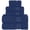 Navy, variant on Modern Threads SpunLoft™ 6 Piece Adult Towel Set, Blush Pink