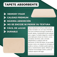 thumbnail image 2 of Tapete Antideslizante Absorbente Suave Alfombra De Baño Xtellar beige, 2 of 3