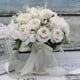 thumbnail image 5 of Ramo de novia de imitación de rosas, ramo de novia con flores, suministros para bodas, 5 of 8