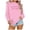 Pink, variant on HNMKIU Womens Sweatshirt Cool Grandma Club Long Sleeve Pullover Sweatshirt For Women Comfortable And Casual Shirt