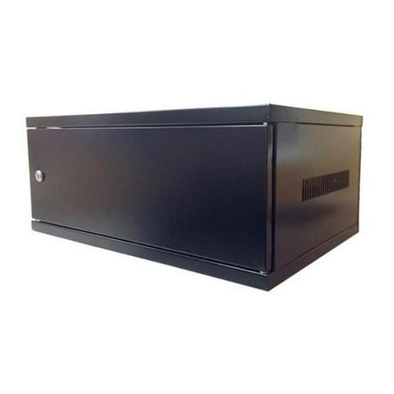 Electriduct ELE-QWM-ED-4U-N 4U Wall Mount Cabinet - Black