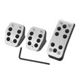 thumbnail image 1 of Cubierta de pedal de Acelerador y freno Unique Bargains 3 Uds para Ford Focus, 1 of 7