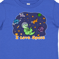 thumbnail image 4 of Inktastic I Love Space Cute Dinos and Planets Boys or Girls Baby T-Shirt, 4 of 5