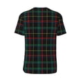 thumbnail image 3 of Haiem Hip Hop Hipster Baseball Jersey Button Down Shirts Sports Uniforms Men Women Jersey(Buffalo Plaid Dark Green,Small), 3 of 9