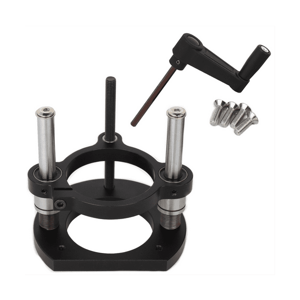 ckepdyeh Router Lift 65mm Universal Trimming Machine Router Lift Table