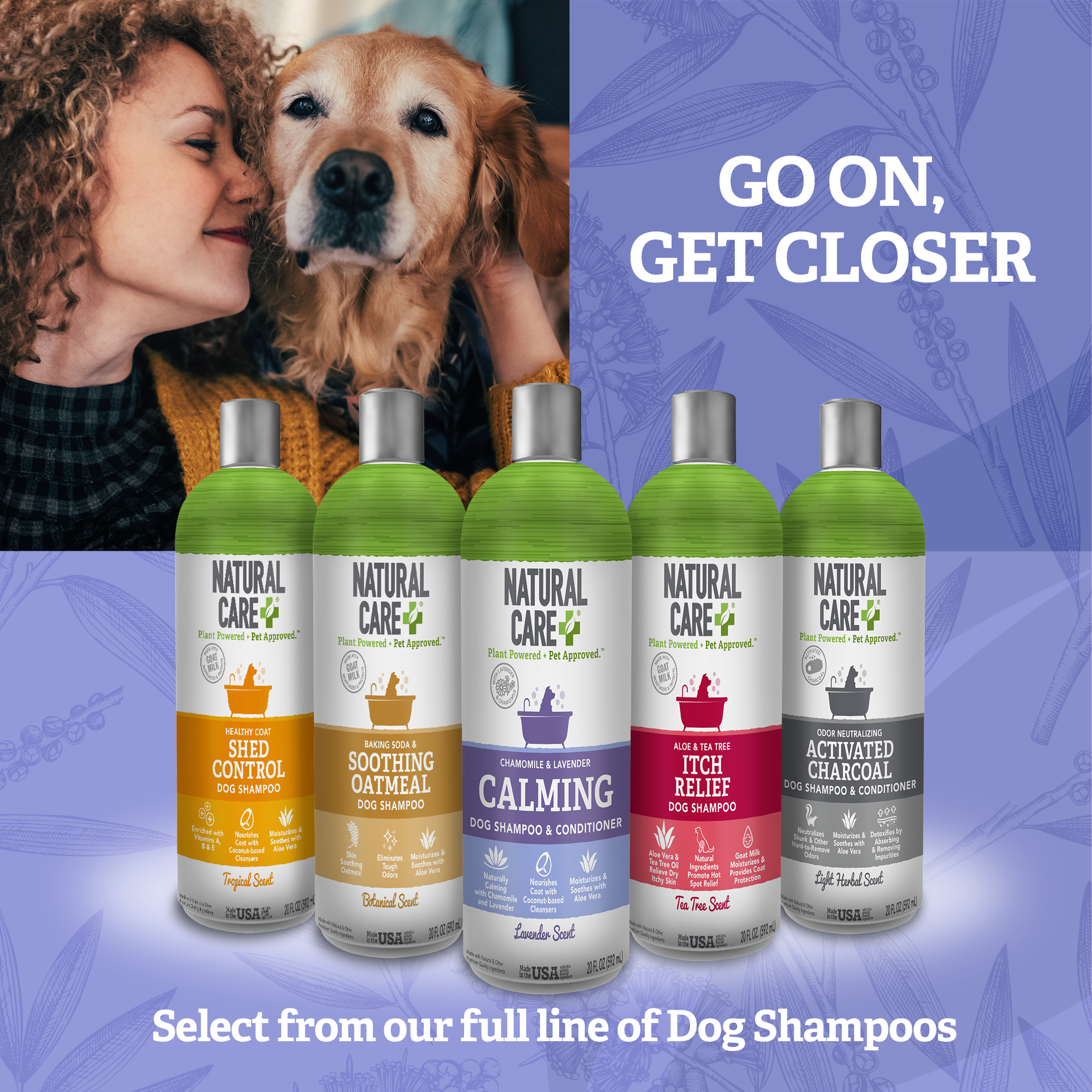 Natural Care Calming Lavender Dog Shampoo, 20 oz photo 8