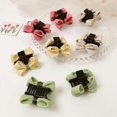 thumbnail image 1 of Pinzas para el cabello 8PCS Niñas Lazos completamente forrados Horquillas para el cabello Lazos para el cabello pequeños Pinzas de cocodrilo Niñas pequeñas en pares, 1 of 5