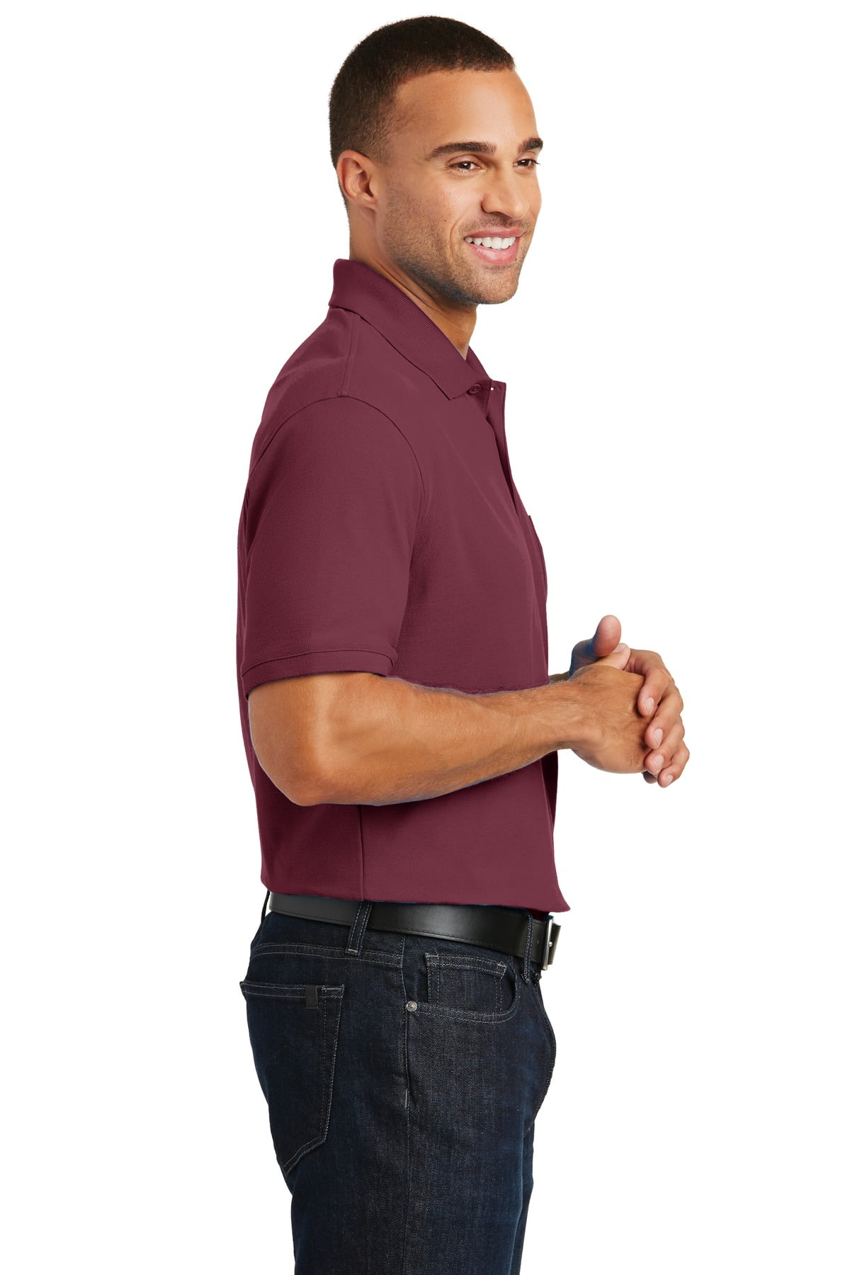 Port Authority Core Classic Pique Pocket Polo K100p