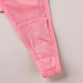 thumbnail image 5 of QQAMB Strappy Lingerie Panties for Women Stretch Low-Rise Mesh See Throught Breathable Cheeky Thong Underwear, 5 of 7