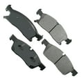 thumbnail image 3 of Akebono Pro-ACT Disc Brake Pad Set Fits select: 2011-2018,2020-2022 JEEP GRAND CHEROKEE, 3 of 3