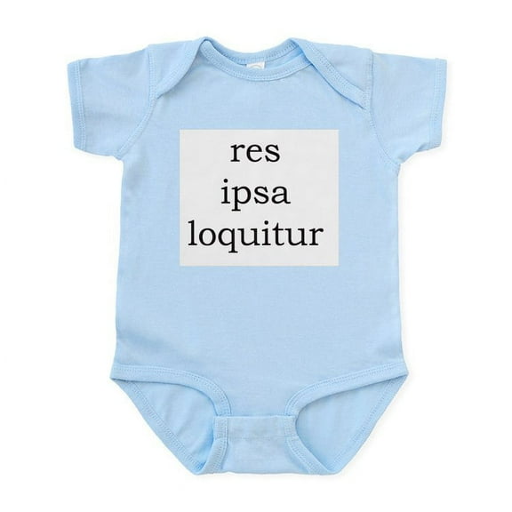 CafePress - Res Ipsa Loquitur Infant Body Suit - Baby Light Bodysuit, Size Newborn - 24 Months