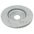 thumbnail image 3 of Geelife For 2002-2011 CR-V Civic RSX Disc Brake Rotor Drilled & Slotted Front G-Coated, 3 of 9