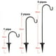 thumbnail image 3 of para -Hooks Bird-Feeder Garden-Stake Stand -Hook Home, 3 of 8