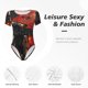 thumbnail image 4 of Balery Abstract Skull Guitar Art Body de cuello redondo de manga corta para mujer Tops de manga corta Tops básicos-XX-Large, 4 of 7