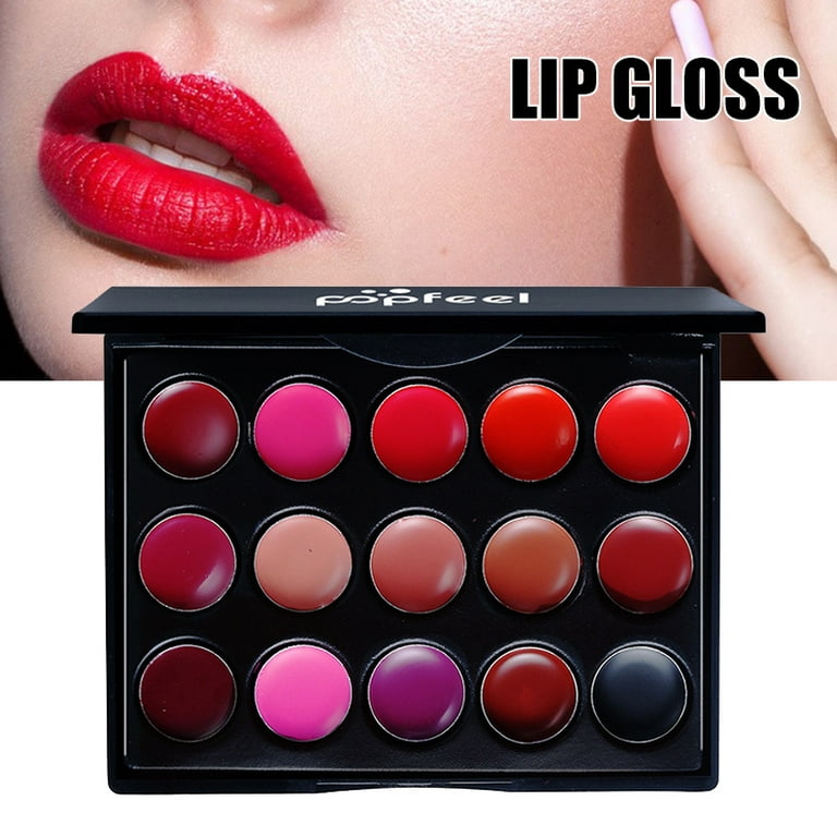 Lipstick Makeup Palette 25 Colors Matte Lip Gloss Cosmetics Waterproof  Moisturizing Long Lasting Professional Pigment Lip