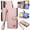 Pink, variant on ETFAST Wallet Leather Phone Case For Samsung Galaxy A55 A35 A25 A15 A05 A05S Multi Card Zipper Phone case