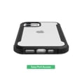 thumbnail image 6 of onn Dual-Layer Phone Case for iPhone 12 / iPhone 12 Pro - Black/Clear, 6 of 9