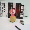 thumbnail image 3 of AmeriLuck LED G25 Globe Glass Fairy Light Bulb, Starry Fun Lighting, Festive Ambience Nightlight, Waterproof for Outdoor Use, Static Red 2 Pack, 3 of 4