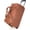 Brown, variant on Travel Duffel Bag with Wheels Leather Unisex Weekender Bags  Toiletry Bag Convenient Carry  Suitcase for Overnight Trip (Brown)
