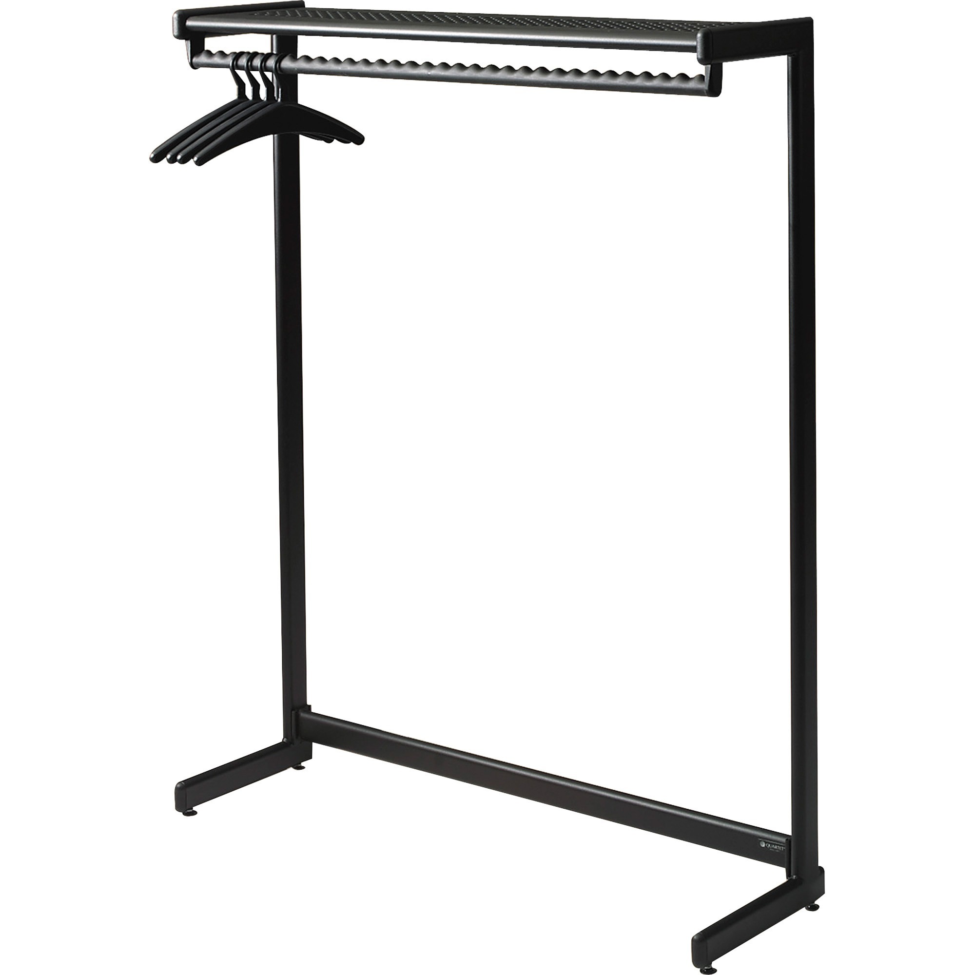 Quartet, Qrt20214, OneShelf Garment Rack, 1 Each, Black