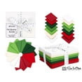 thumbnail image 4 of Christmas Fat Quarter Bundle -100% Cotton | Pure Solids | Xmas l Mix Christmas Colors | Quilting  Crafting Soft Fabric | Gift Set, 4 of 10
