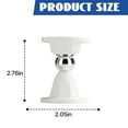 thumbnail image 2 of LAMIRO Door Stoppers for Bottom of Door,Stable Adsorption, Not Effortless to Fall Off Magnetic Door Stop,Strong Magnetic Structure Door Stopper,white, 2 of 7