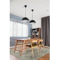 thumbnail image 4 of Outdoor Washable Largo Ivory & Green 7' x 9' Area Rug, 4 of 9