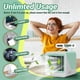 thumbnail image 4 of Portable Air Conditioning Fan 3-In-1 Humidified Mist Spray Fan 7Color Light Air Cooler Personal Air Conditioner Desk Fan, 4 of 5