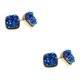 thumbnail image 4 of Jumpingount Pendientes de tuerca estilo sencillo y elegante, accesorio de moda, pendientes pequeños y brillantes con estilo, adorno de vestir para mujer, tipo 4 2piezas Jumpingount CBP376159, 4 of 5