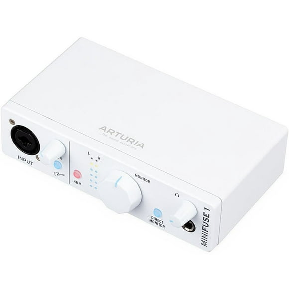Arturia MiniFuse 1 Interface - Blanc