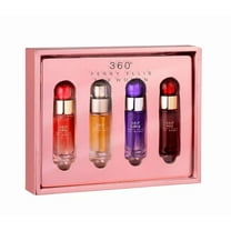 360 Perry Ellis 4 Pcs Collection Set(360 Coral 360 Perry Ellis 360 Purple 360 Red) For Women
