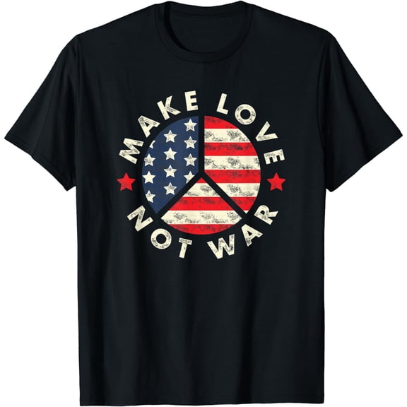 Make Love Not War Shirt Anti War T-Shirt