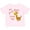 AD-Pink, variant on My Great Aunt Loves me- cute giraffe Boys or Girls Toddler T-Shirt