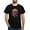 Black, variant on - Vibrant Psychedelic Skull Men's Value T Shirt - Men's Classic Graphic Cotton T-Shirt